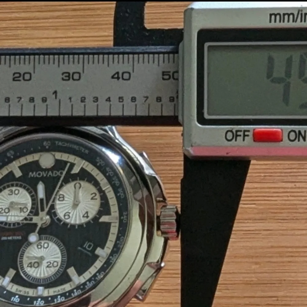 Movado Silver DEREK JETER LIMITED EDITION... CHRONOGRAPH - Picture 11 of 12